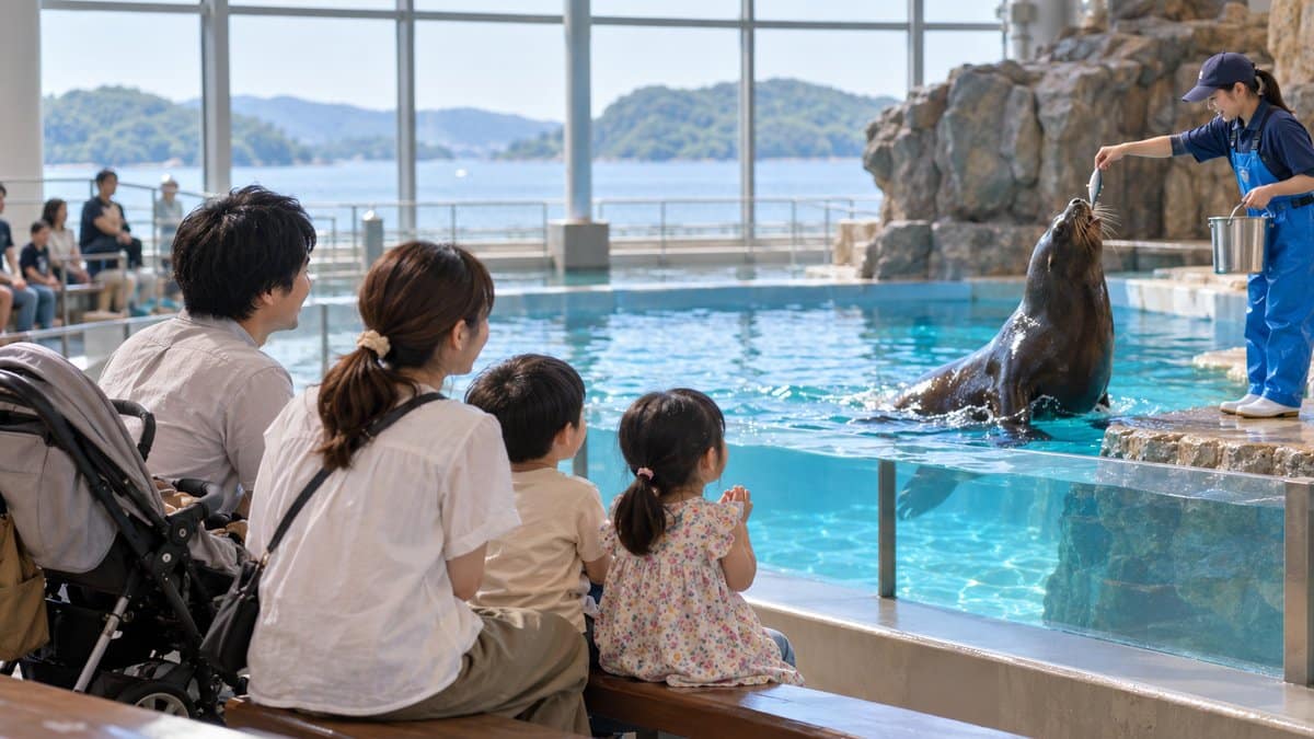 ショー・お食事タイムの時刻で組む子連れの回り方