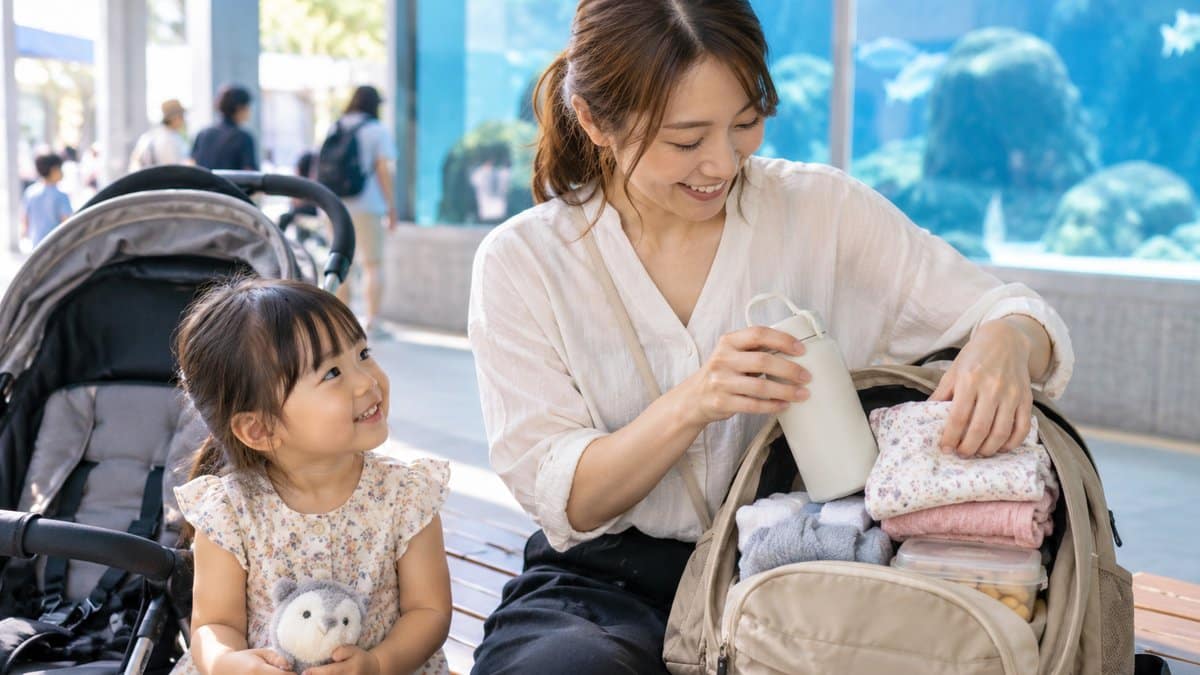 子連れで滞在時間を快適にする準備