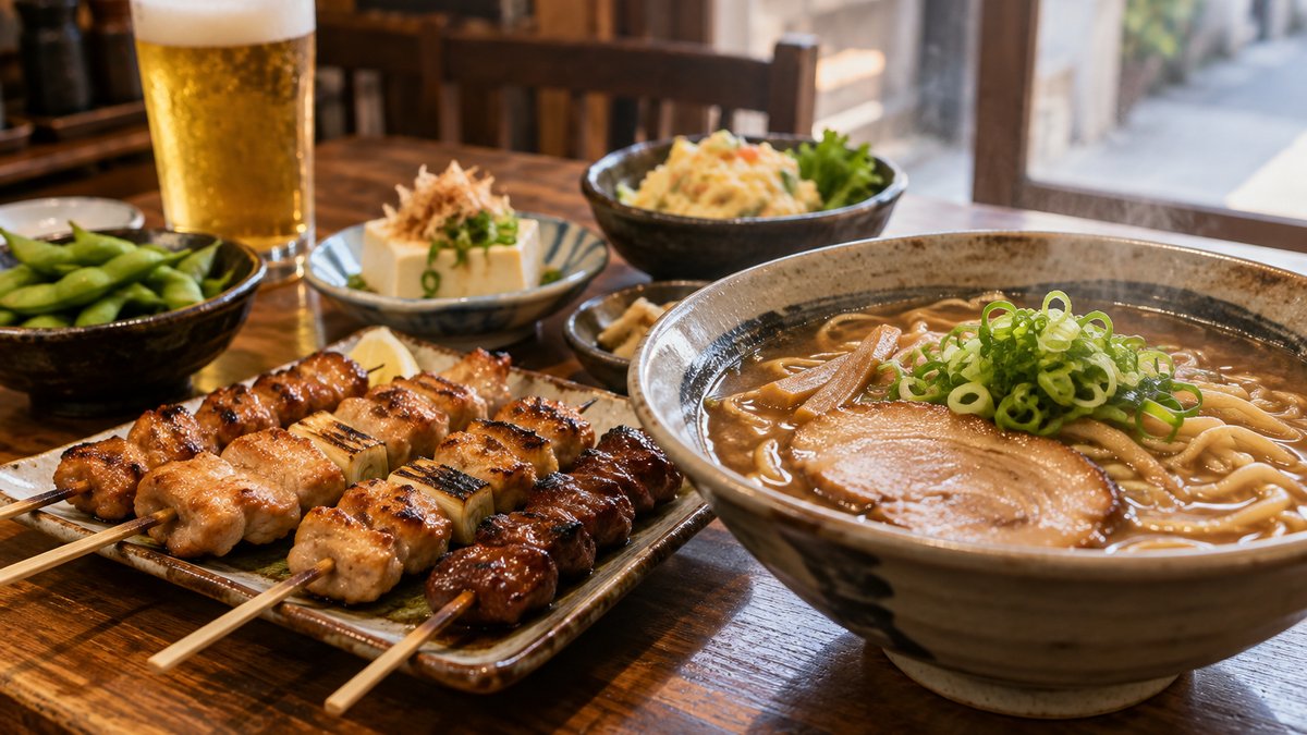 アロチで何を食べる?居酒屋・焼き鳥・ラーメン